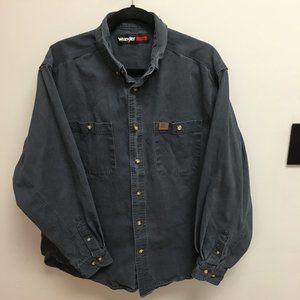 Wrangler RIGGS Workwear Men's Long Sleeve Twill Shirt